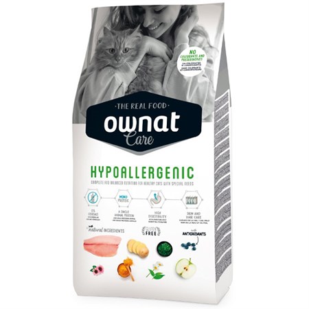 ownat gatto diet hypoallergenic 15 kg