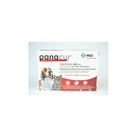 Msd Panacur 250 MG 10 compresse Per Cani in Cani