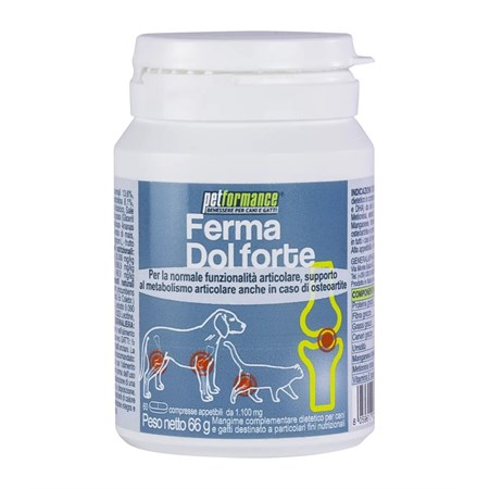 petformance fermadol forte 60 compresse 66 gr