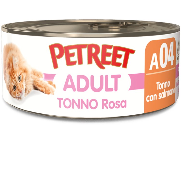 Petreet 70 gr Tonno Rosa con Salmone