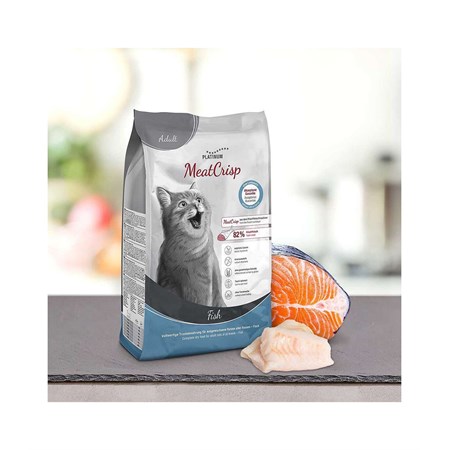 platinum meatcrisp gatto adult pesce 15 kg