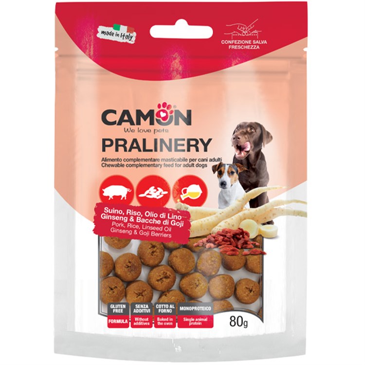 Snack Pralinery Ginseng e Bacche Di Goji