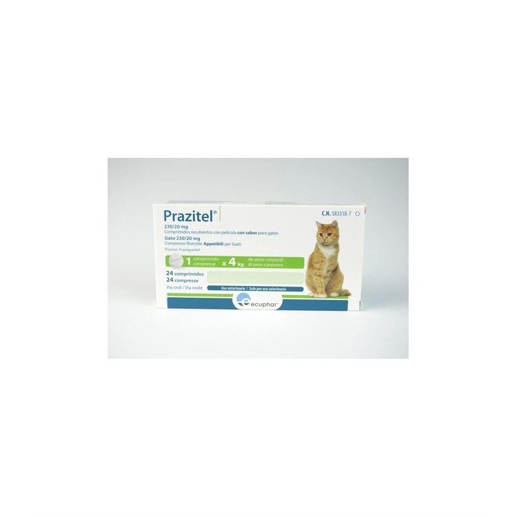 PRAZITEL GATTO 24 CPR 230 + 20 MG