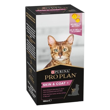 pro plan cat adult senior skin coat 150 ml complemento alimentare gatti