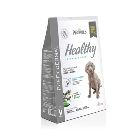 PROGRES HEALTHY DOG PUPPY DERMAL 1KG in Cani