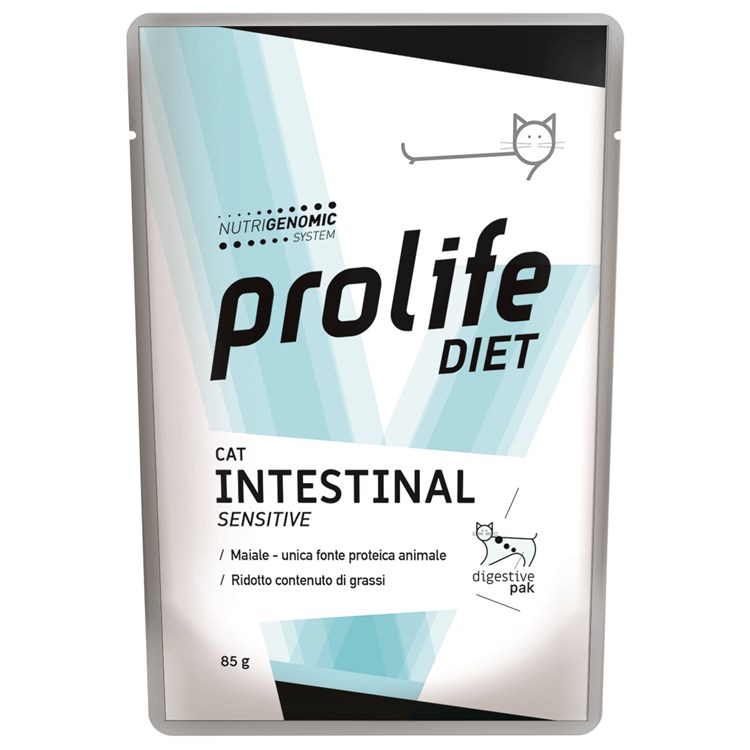 Prolife Cat Diet Intestinal Sensitive 85 gr Umido Gatto