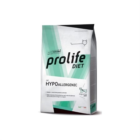 prolife cat veterinary hypoallergenic 1 5 kg per gatti
