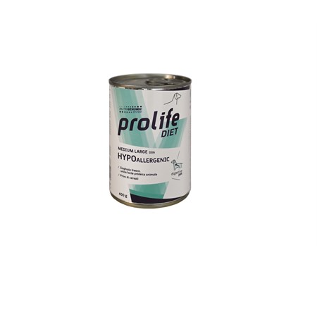 prolife dog veterinary hypoallergenic 400 gr umido
