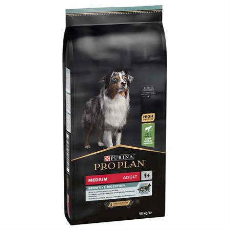 purina pro plan medium adult optidigest agnello e riso 3 kg crocchette cane