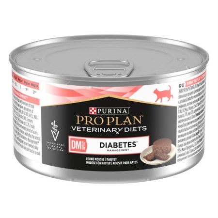 purina pro plan veterinary diets dm diabetic 195 gr lattina umido gatti