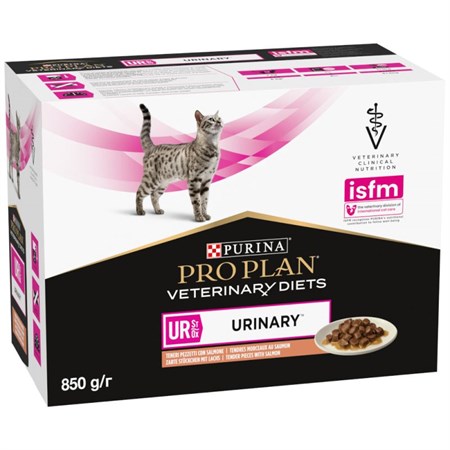 purina pro plan veterinary diets ur st ox urinary salmone 85 gr busta umido gatti