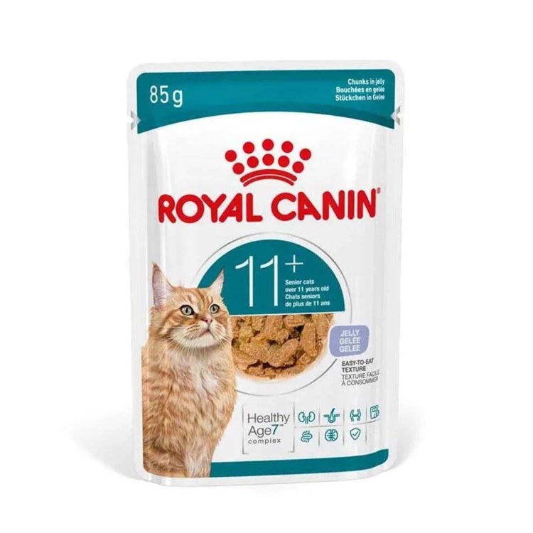 Royal Canin Ageing + 11 Jelly 85 gr In Gelatina Per Gatti