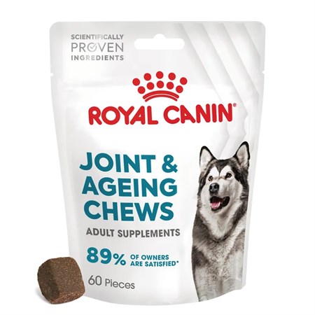 royal canin joint ageing chews supplement 240 gr snack per cani