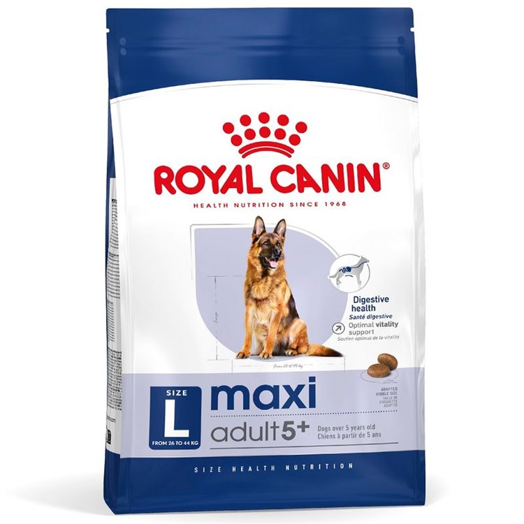 Royal Canin Maxi Adult 5 + kg 15 Secco Cane