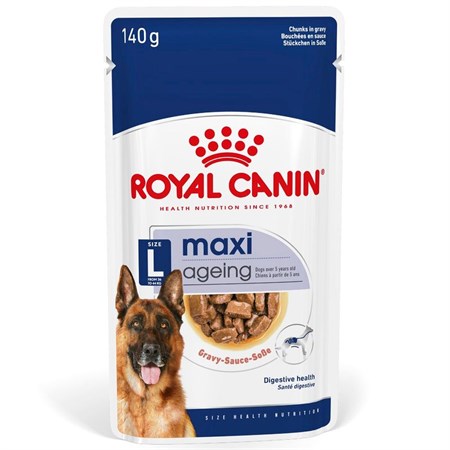 royal canin maxi ageing 8 140 gr busta in salsa umido per cane
