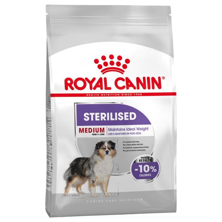 Royal Canin Medium Sterilised 12 Kg Cane