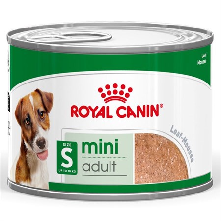 royal canin mini adult 195 gr barattolo pate umido per cani