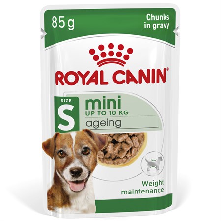 royal canin mini ageing 12 85 gr busta in salsa umido per cane