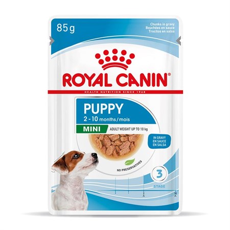 Royal Canin Mini Puppy 85 Gr Busta In Salsa Umido Per Cane in Cani