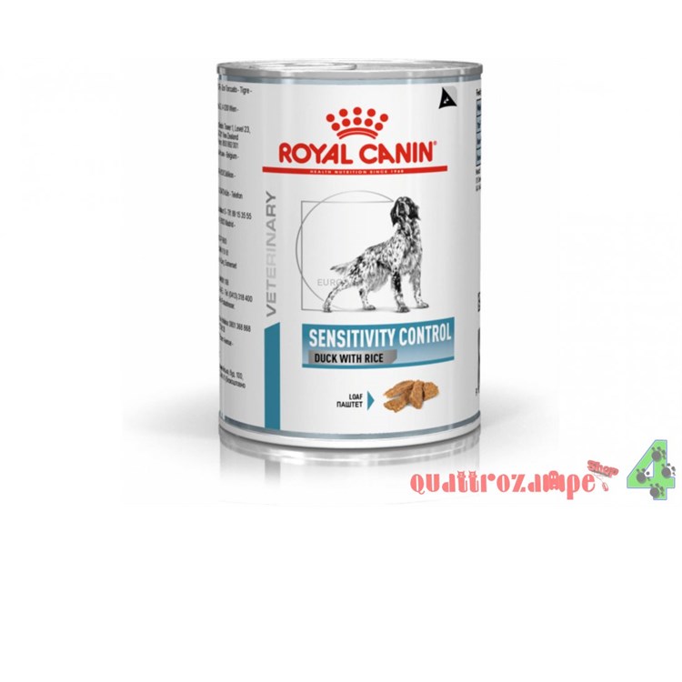 Royal Canin Sensitivity Control Anatra 420 gr Duck Barattolo Umido Cane