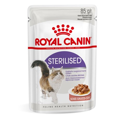 royal canin sterilised gravy 85 gr in salsa per gatti