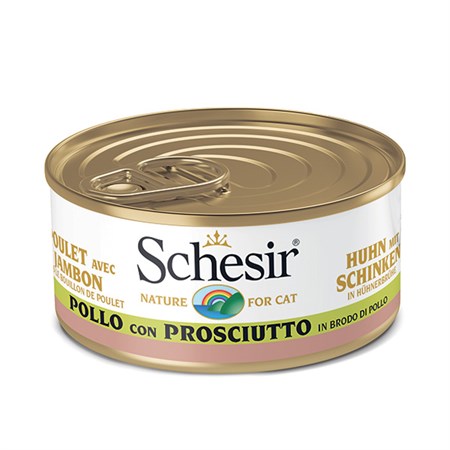 schesir cat br pollo prosciutto 70 gr