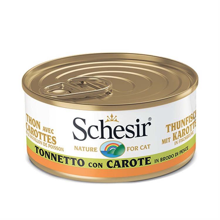 SCHESIR Tonnetto con Carote in Brodo di Cottura70 GR