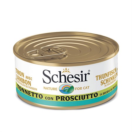 schesir cat br tonno prosciutto 70 gr