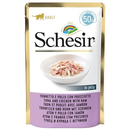 schesir cat bst tonno pollo prosci 50gr