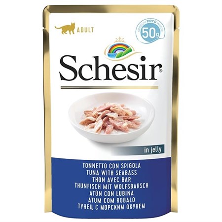 schesir cat bst tonno spigola 50gr