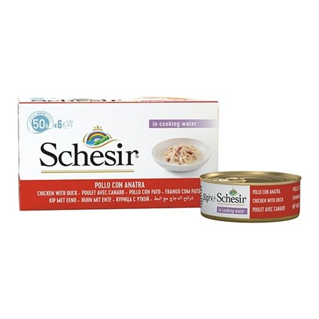 schesir cat fil pol anatra 6x50gr