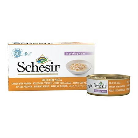 schesir cat fil pol zucca 6x50gr