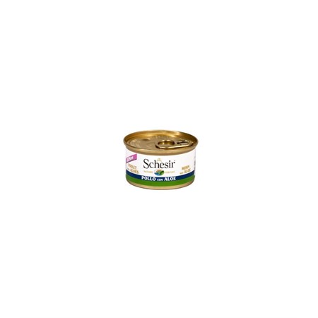 SCHESIR CAT KITTEN POLLO ALOE 85GR in Gatti