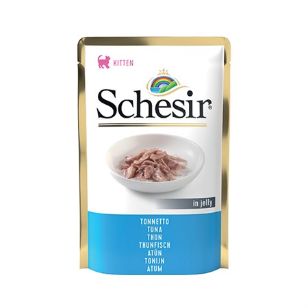schesir cat kitten tonno 85gr