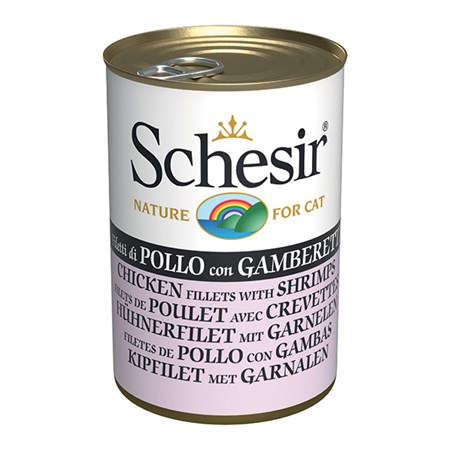 schesir cat pollo gamberi 140g