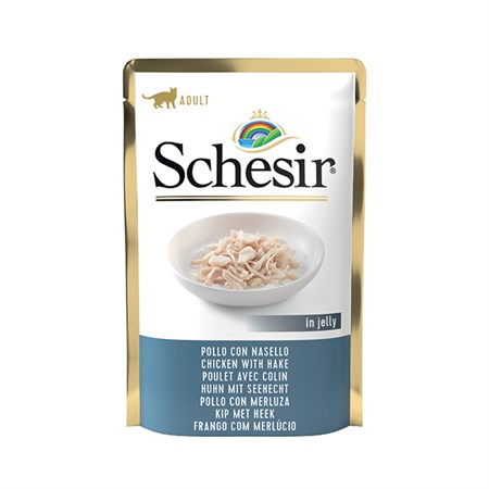 schesir cat pollo nasello 85gr