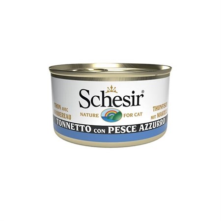 schesir cat tonnetto p azzurro 85gr 8005852172815