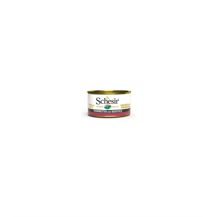 SCHESIR CAT TONNO DENTICE 85GR