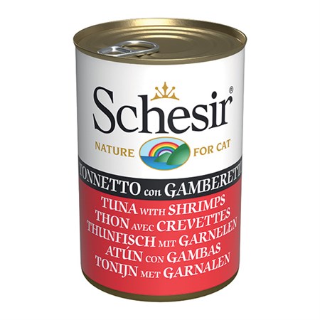 schesir cat tonno gamberi 140g