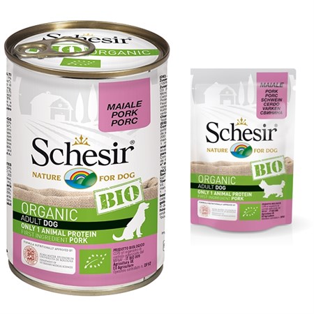 schesir dog bio maiale 400gr