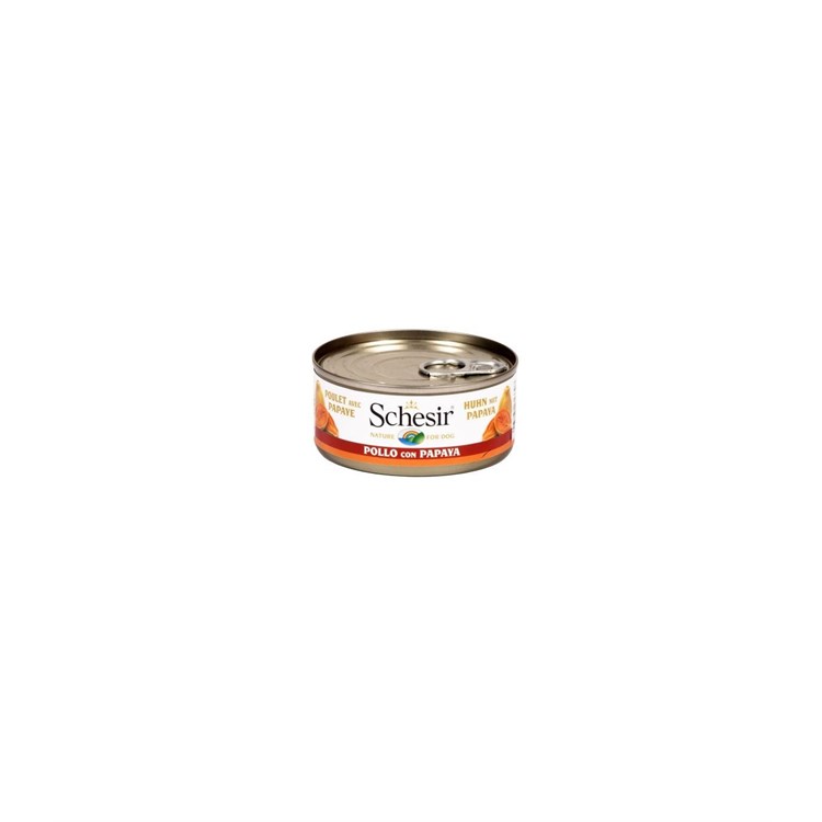 SCHESIR DOG FILETTO POLLO PAPAYA 150 GR