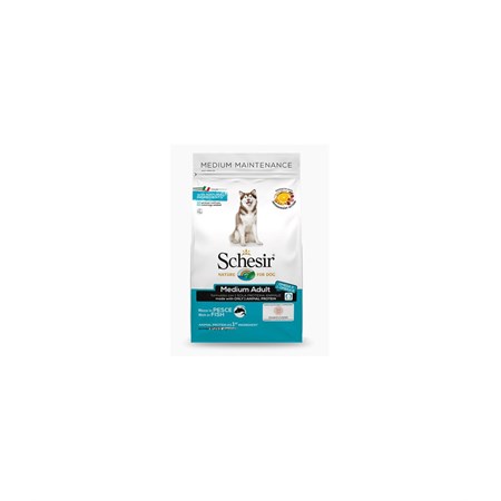 schesir dog medium main fish 3 kg