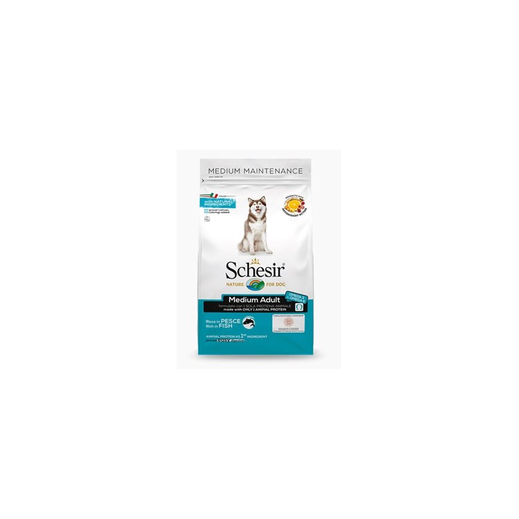 SCHESIR DOG MEDIUM MAIN FISH 3 KG