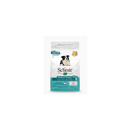 schesir dog medium puppy chicken 3 kg