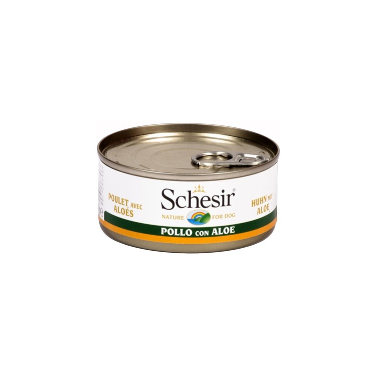 SCHESIR DOG POLLO ALOE 150 GR