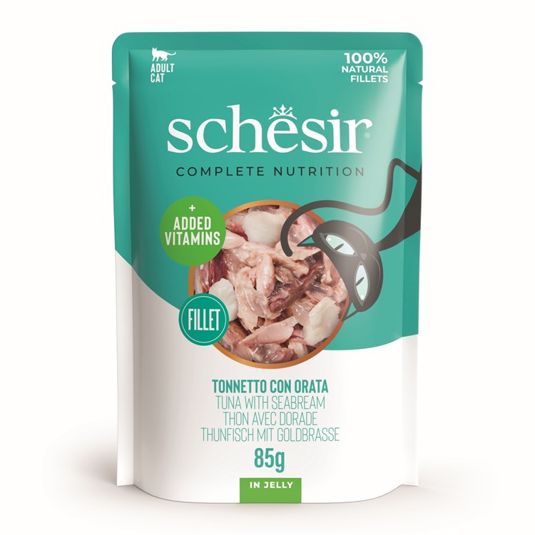 Schesir Tonno e Orata 85 gr Busta Umido Per Gatti