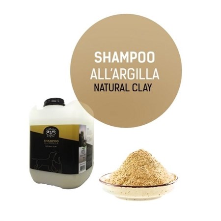 Shampoo all'argilla in Cani