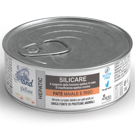 siland cat adult silicare pat maiale e riso