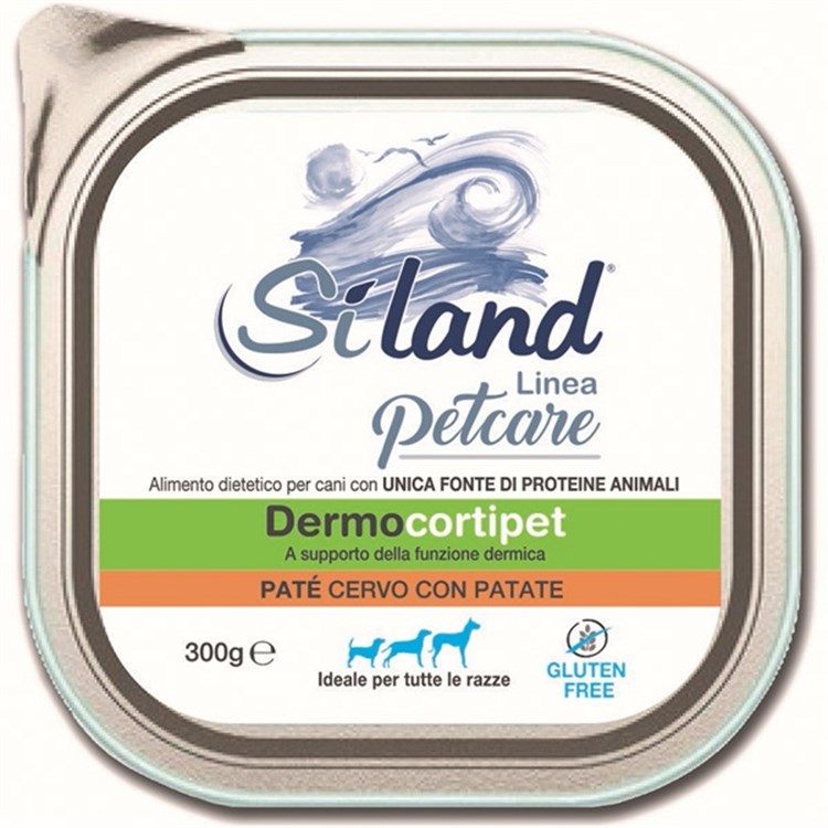 Siland Dermocortipet Patè Cervo con Patate 300 GR