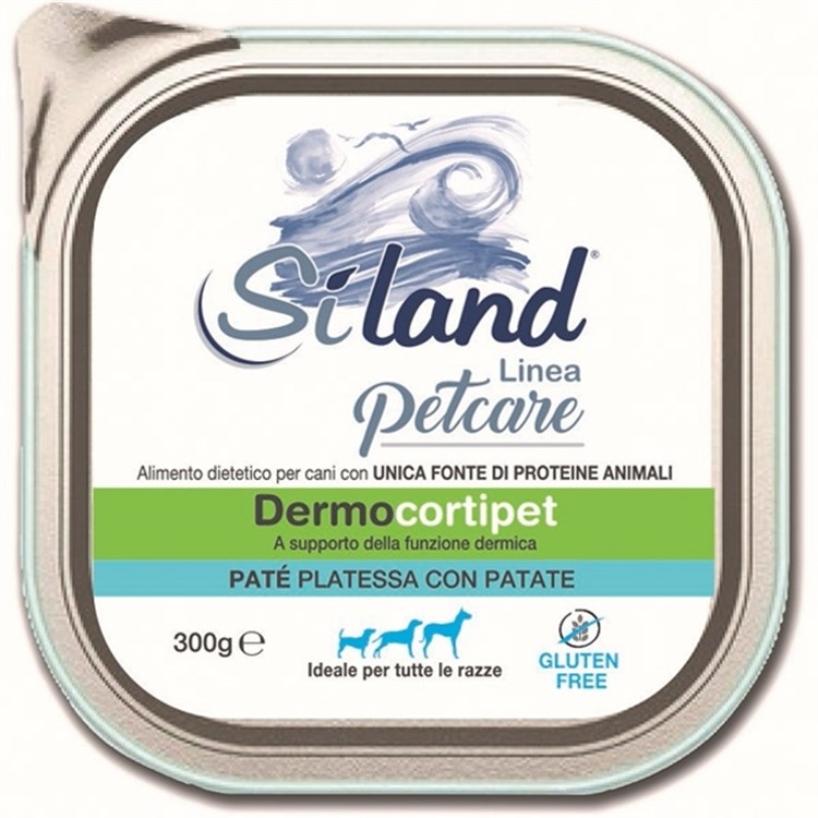 Siland Dermocortipet Patè Platessa con Patate 300 GR